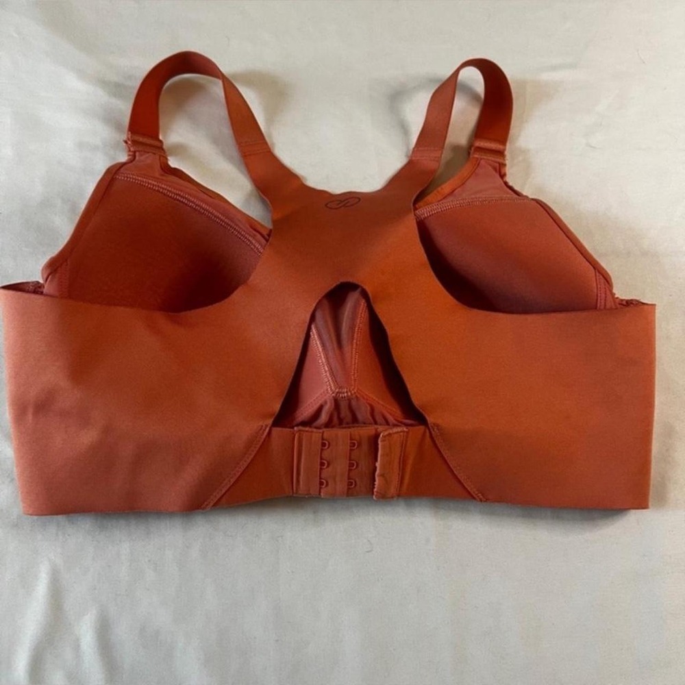 CALIA by Carrie Underwood High Impact Sports Bra Orange Large - Picture 3 of 5
